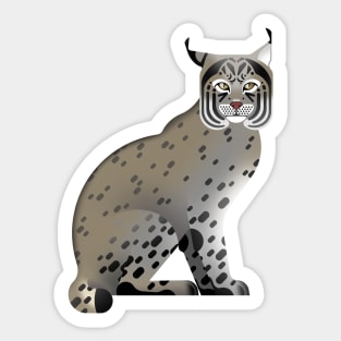 Bobcat - Lynx rufus Sticker